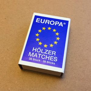 EUROPA Streichholzschachtel